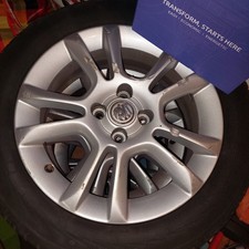 Vauxhall Corsa D Wheels And Tyres 16 Inch Alloys Twin Spoke 06-14 £10 per wheel