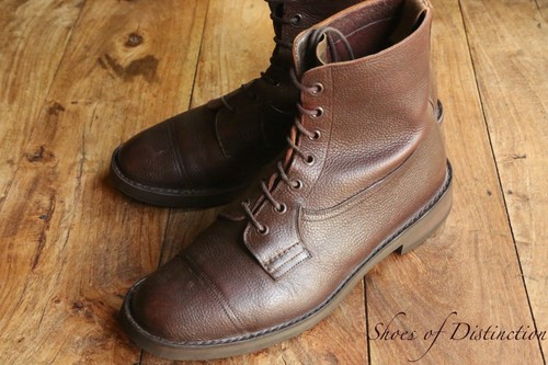 Tricker brown leather - tricker's,