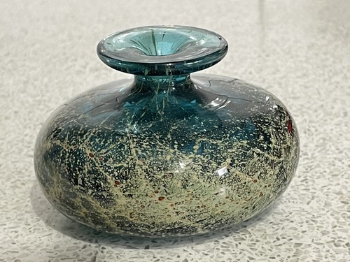 Mdina glass turquoise - turquoise, &