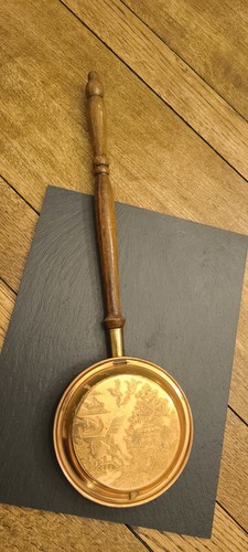 Vintage copper bed warmer - warmer, –