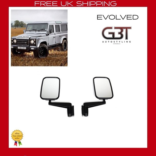 Wing mirror with arm - for, land