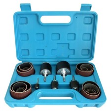 26pc Drum Sander Set 80 + 120 Grit 13mm - 50mm Power Drill Sanding Sleeves Kit