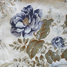 Waterford Linens Tablecloth Floral Beige Cotton Rectangle Cottagecore 54x126"