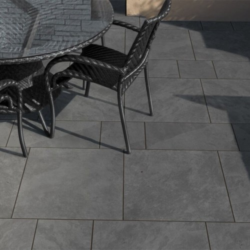 Porcelain garden paving - porcelain,