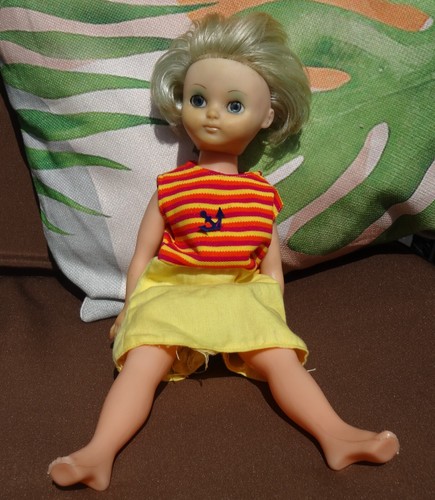 Vintage 1960 rosebud doll - vintage, 14