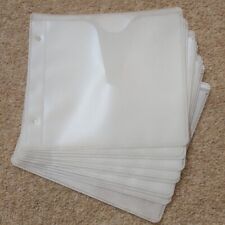 50 x Premium CD DVD Double Sided Cover Storage Case Plastic Sleeve 2 Protector
