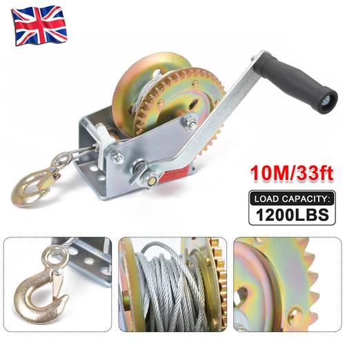 Manual hand winch1200lbs boat - hand,