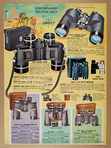 Swift binoculars models - swift, 6