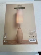 Brand New Terracota Orange Claydon  Floor Lamp Sealed