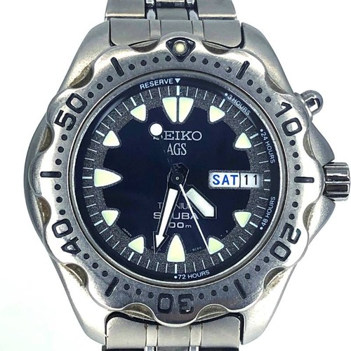 Seiko 5m23 6b40 men watch - seiko, 5m23-6b40