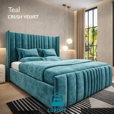 Ottoman Bed Winged Crush