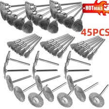 45 x Wire Cup Mix Brush Set