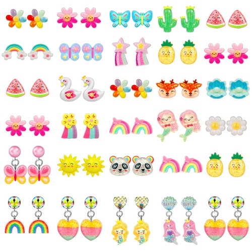 Kids clip earrings for - clip, on