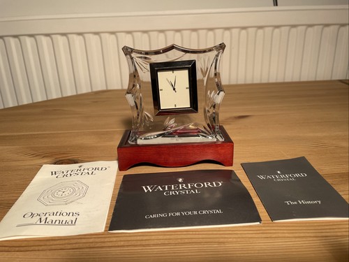 Waterford crystal clock - waterford,