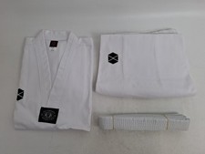 Taekwondo Suit Uniform with Belt Size 160 cm Size 2 Martial Arts Tae Kwondo