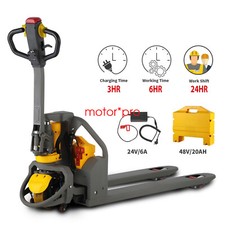 1500kg Electric Pallet Truck with Reliable Engine and Motor 48V 20AH 550/685mm