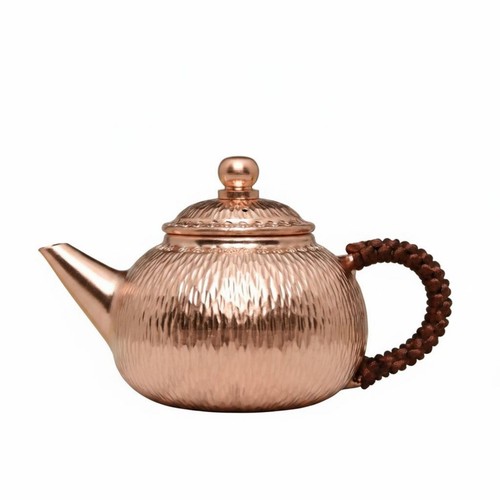 Handmade copper teapot - copper,