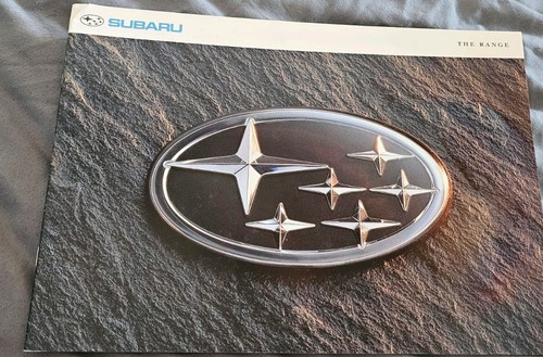 Subaru range 1994 1995 - 1994-1995, uk