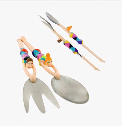 Pylones salad cutlery - cutlery,