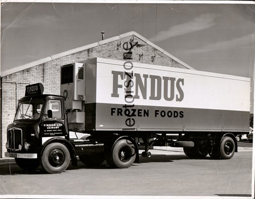 1950 aec lorry - 1950's, frozen