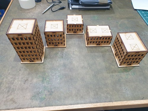 Epic 40k scenery - (5, buildings)