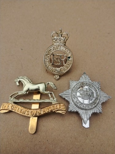 British army cap badges - british,