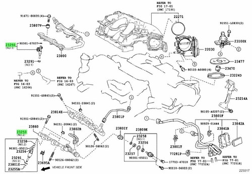 Genuine lexus fuel injector - fuel,
