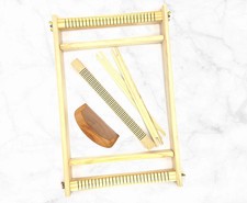 38cm x 20cm Wooden Weaving