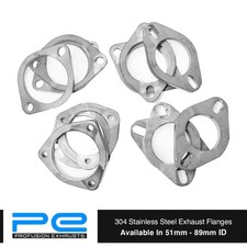 51mm - 89mm Exhaust Flange 304
