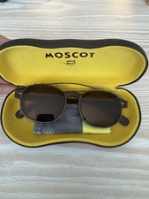 MOSCOT ORIGINALS NYC LEMTOSH BROWN ASH 46mm Sunglass with Brown Lenses.