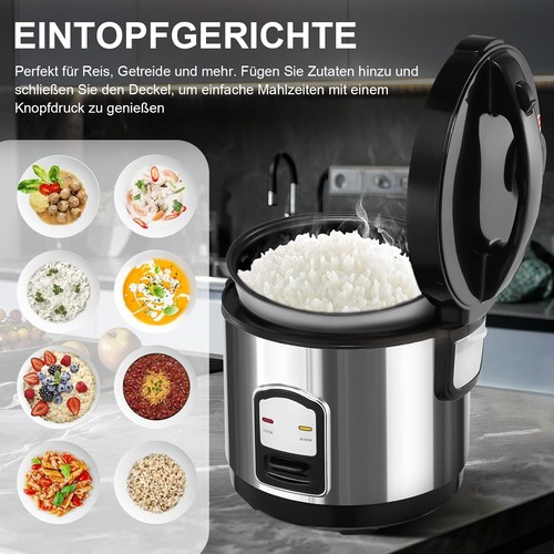 Electric rice cooker with - 1l,