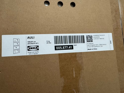 Ikea auli mehamn matt white - auli/,