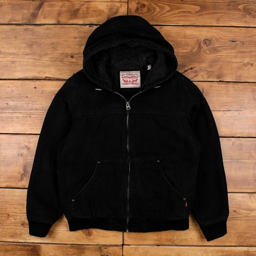 Levis jacket mens black - levis,