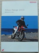 HONDA 125cc MOTORCYCLES Sales