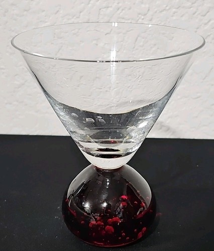 Vintage red ball bottom - red,