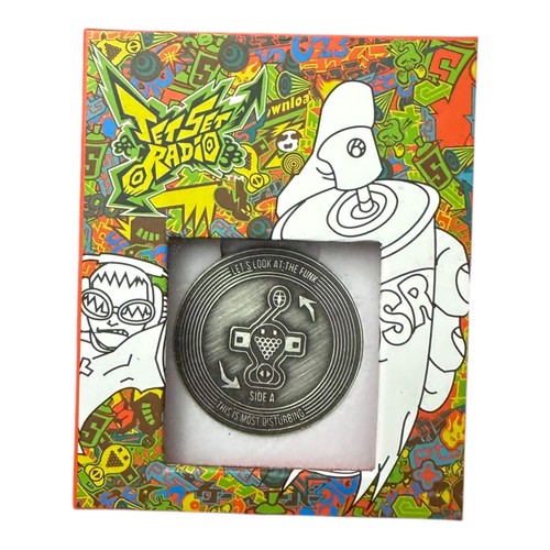 Jet set radio coin medal - set,