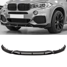 Fits BMW X5 F15 Front Lip Splitter Spoiler G05 M Performance Style Gloss Black