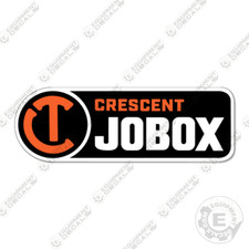 Fits Jobox Decal Kit Crescent Logo Decal Replacement Sticker 19" Logo
