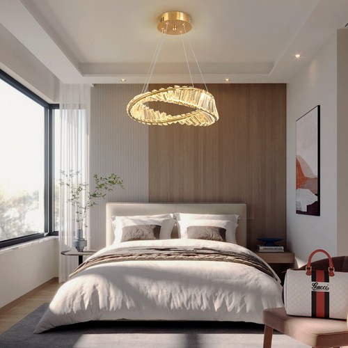 Crystal chandelier led - led, ceiling