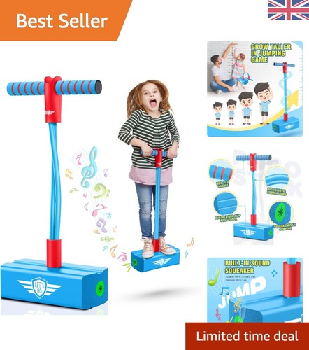 Kids light blue pogo - kids', stick
