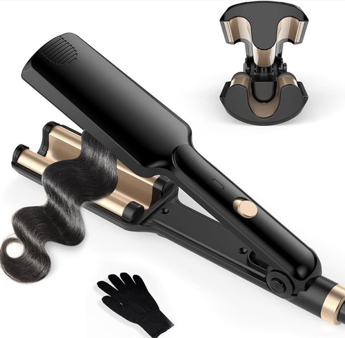 Hair crimper double barrel - hair,
