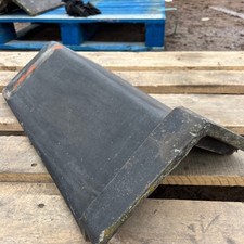 Reclaimed Smooth Blue Clay Roof Ridge Tiles - 110 Degree