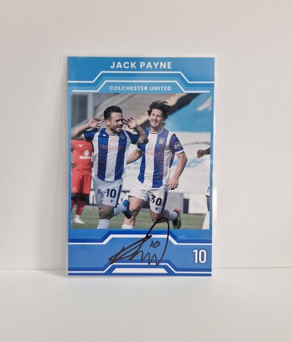 Colchester united jack payne - jack,
