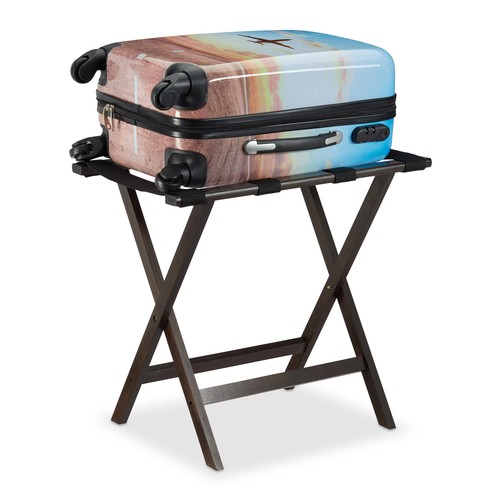 Luggage rack folding suitcase - luggage,