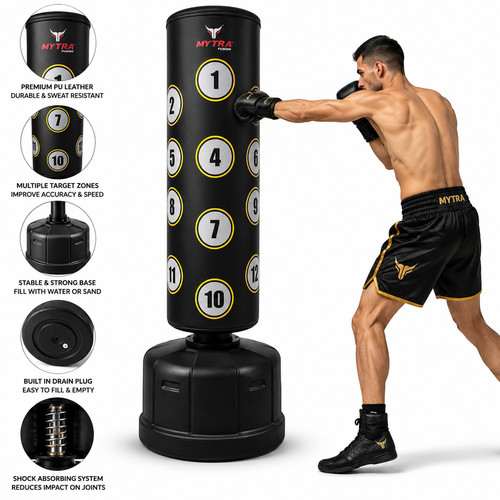 Mytra standing punch bag - standing,