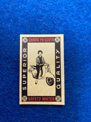 Moped rider brand - brand,
