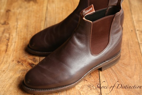 Williams burgundy leather - r.m.,