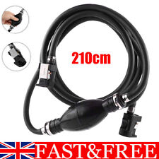 For Yamaha 8mm Fuel Line Gas Hose Primer Bulb Outboard Motor Tank Connector UK