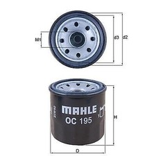 KNECHT OC 195 OIL FILTER FOR