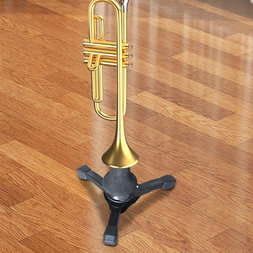 Foldable trumpet stand brass - trumpet,